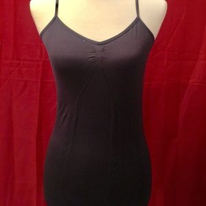 LIKE NEW Bisou Bisou Fitted Black Cami